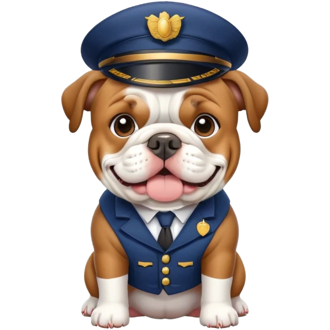 bulldog ingles postman emoji