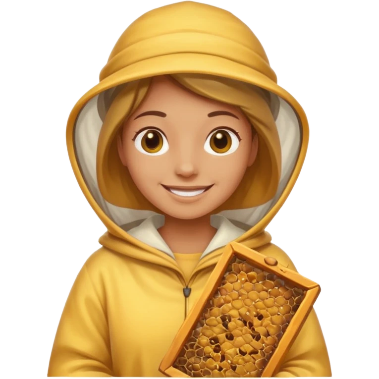 beekeeper white cloth emoji