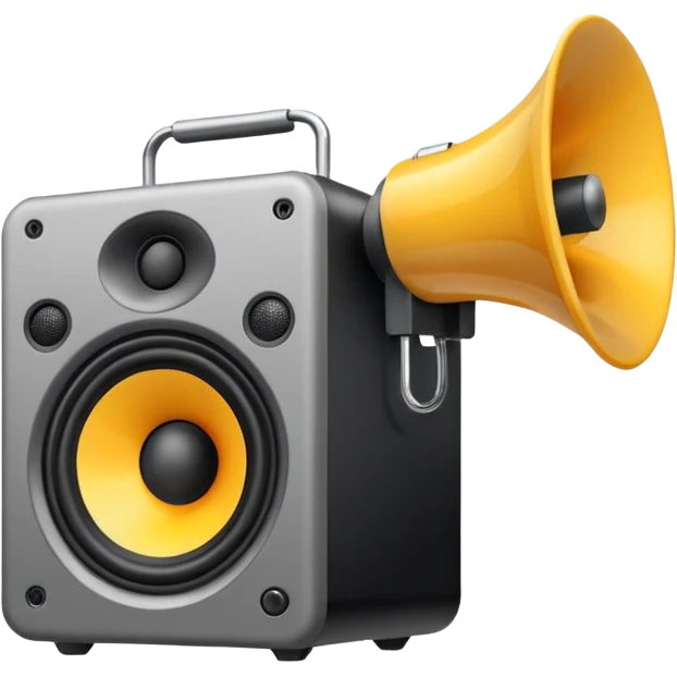 speaker sound output emoji