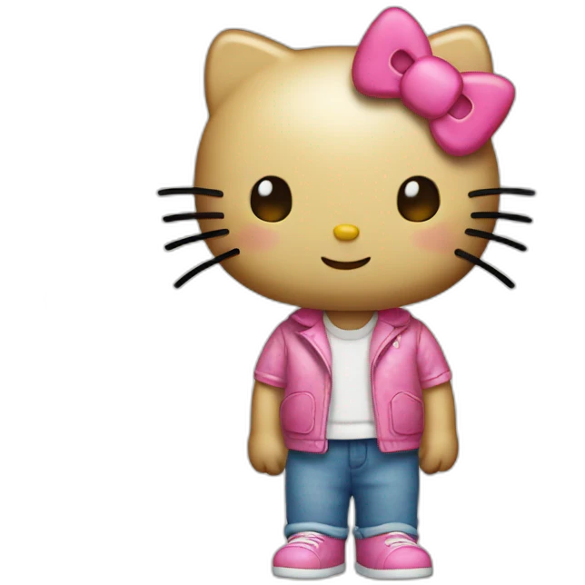 Hello kitty emoji
