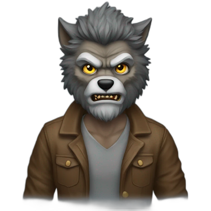 Wolfman emoji