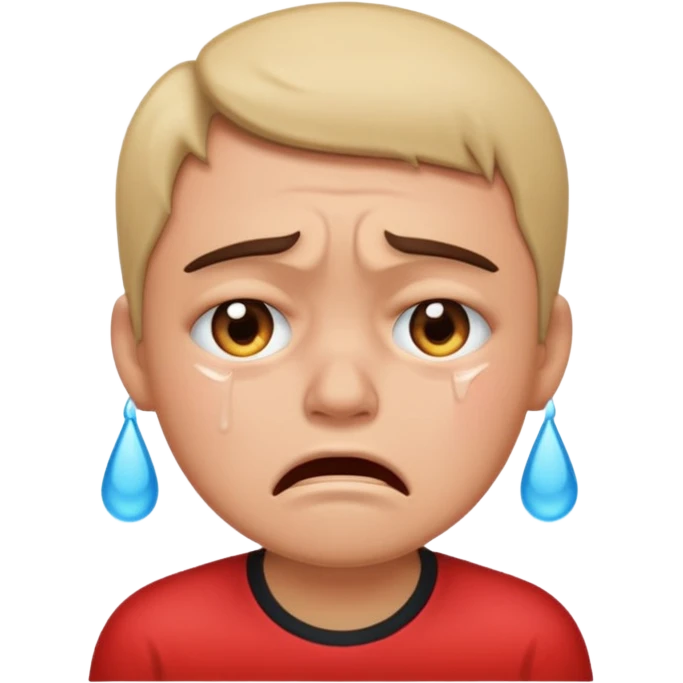 Crying mad emoji