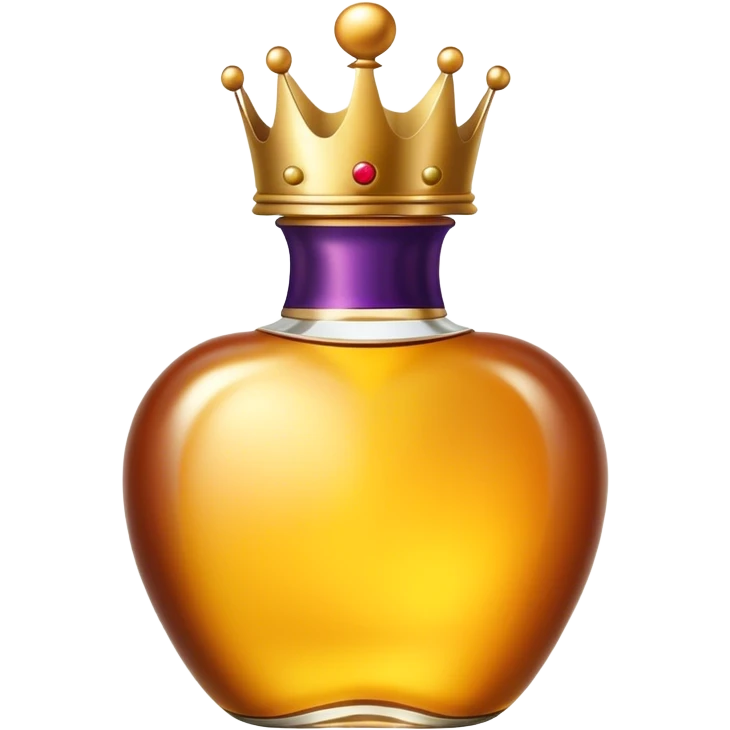 Crown Royal Golden Apple fat bottle, single bottle emoji