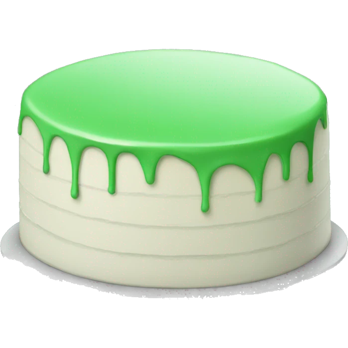 cake green emoji