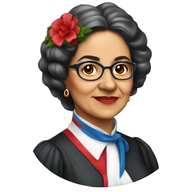 Julia Constancia de Burgos García was a Puerto Rican poet. As an advocate of Puerto Rican independence, she served as Secretary General of the Daughters of Freedom, the women's branch of the Puerto Rican Nationalist Party.  emoji