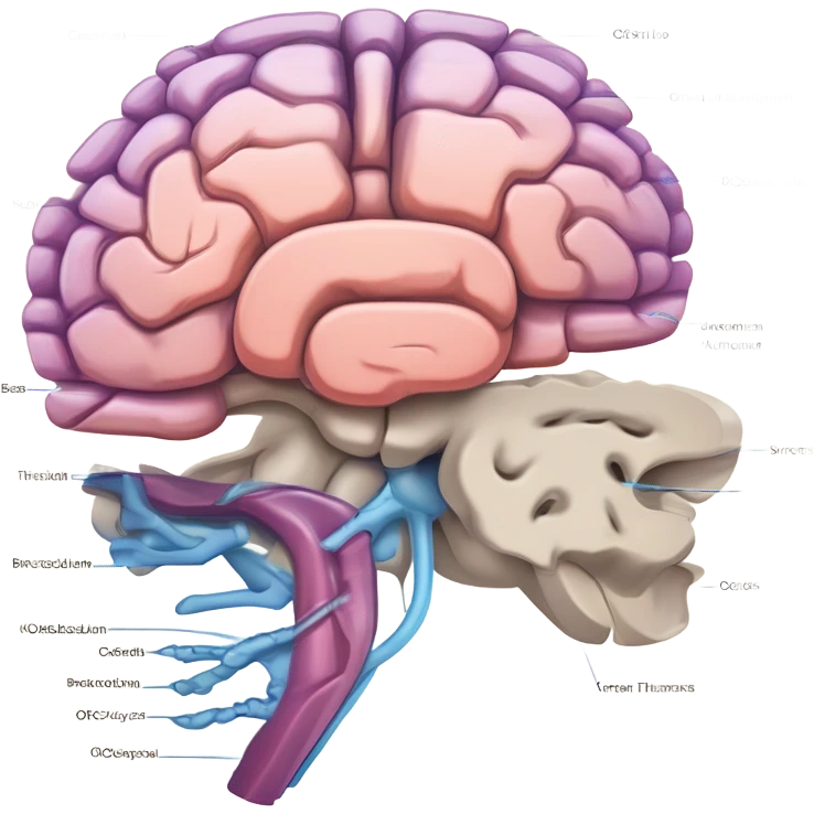 Brain anatomy  emoji