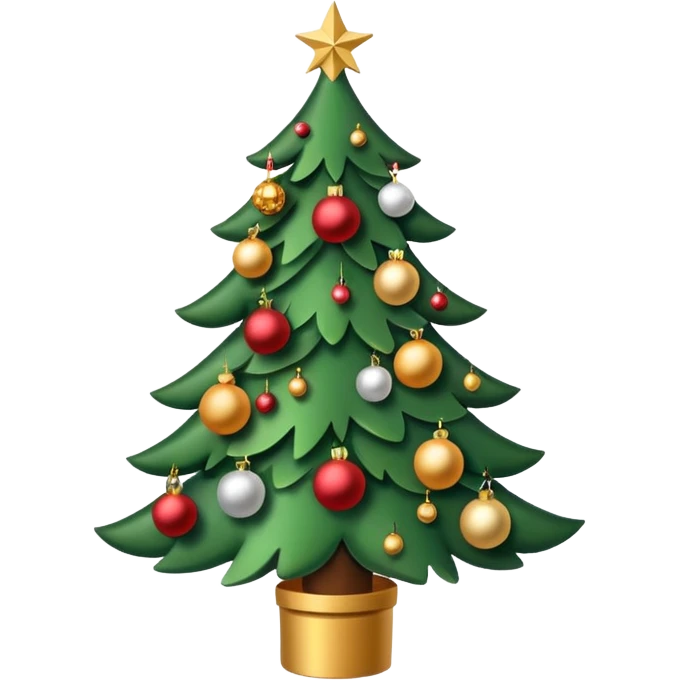 Christmas tree emoji