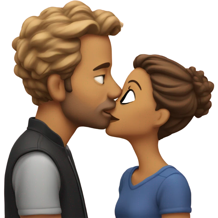 Me kissing Nancy emoji