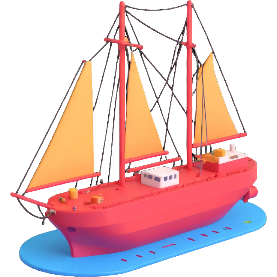 port with cargo ship emoji