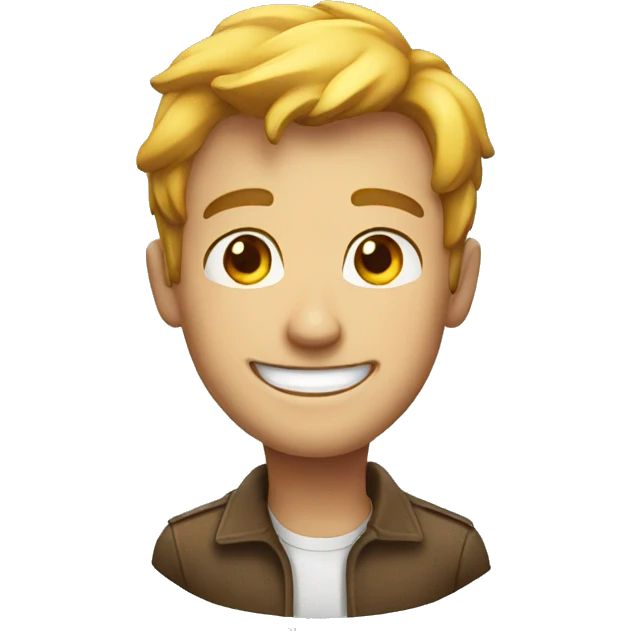 Smile man emoji