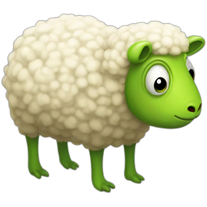 frog sheep emoji