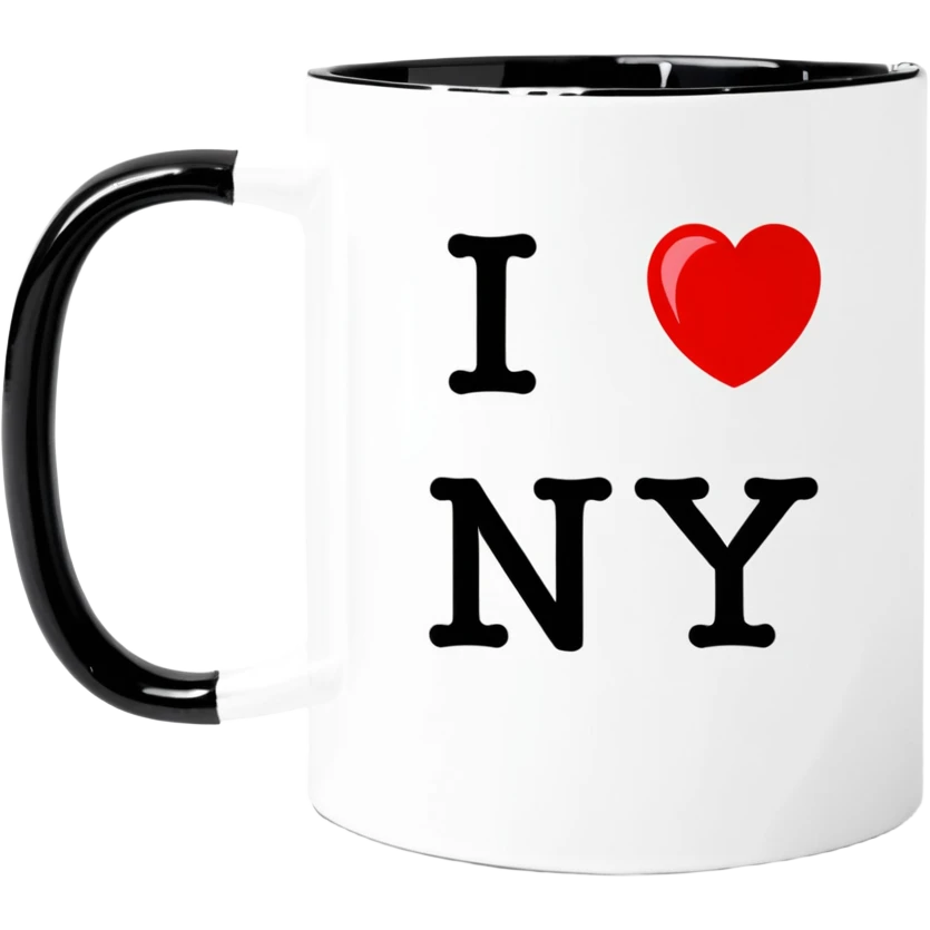 I ❤️ NY in a mug emoji