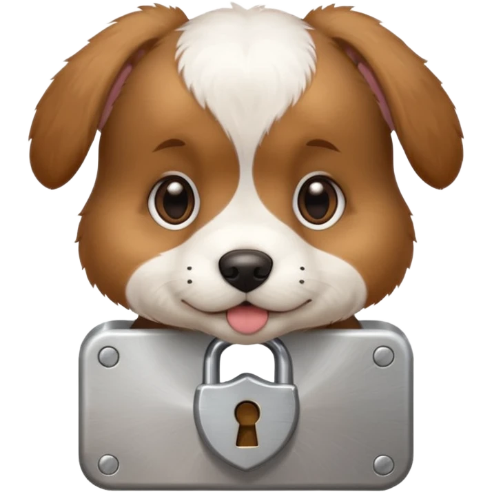 Data, puppy face lock, server emoji