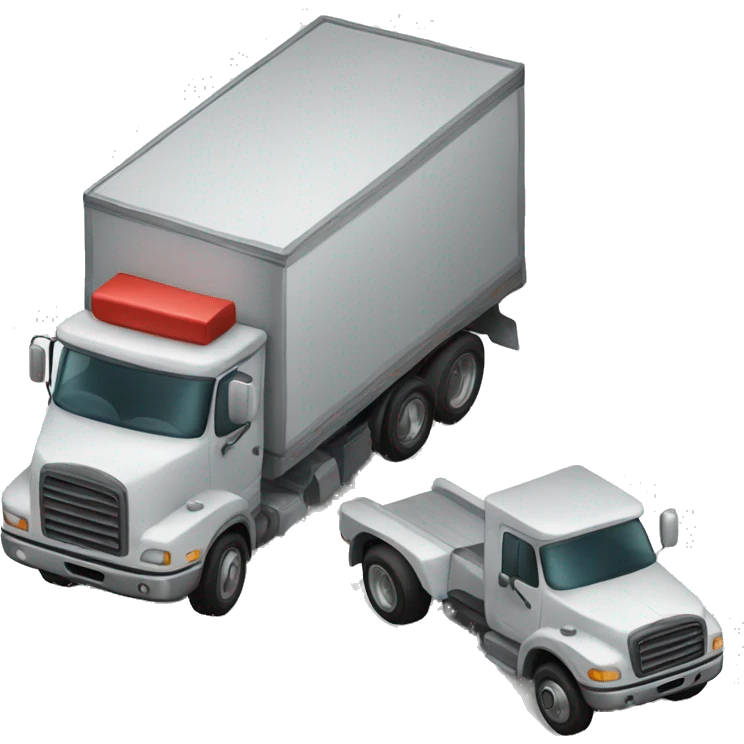 Truck and Trailer emoji