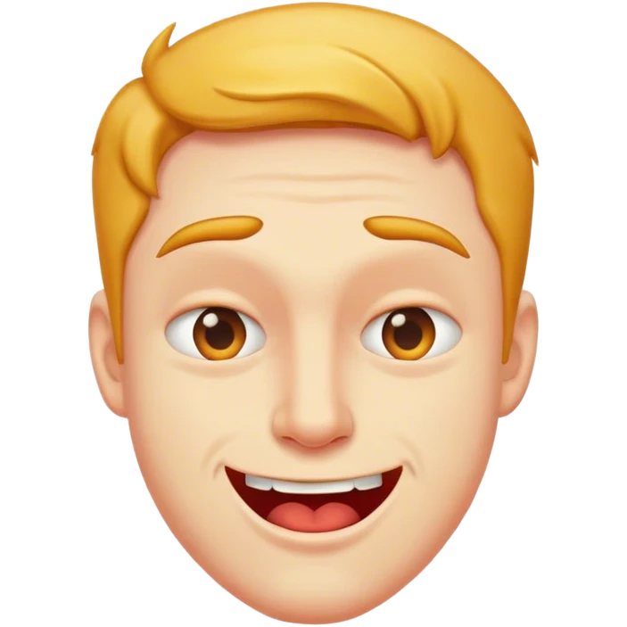 Mewing man  emoji