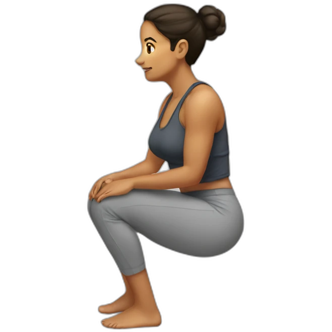 sisi squat emoji