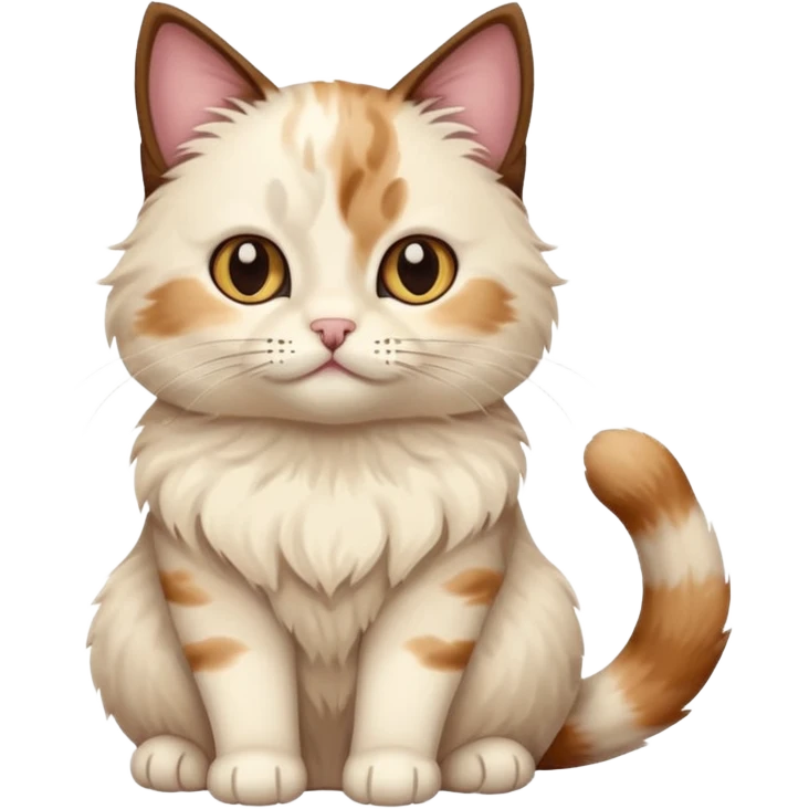 Color point cat emoji