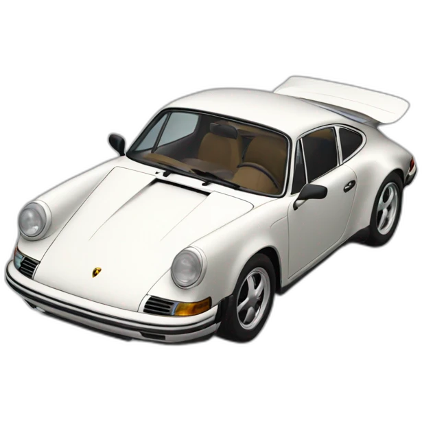 flying porsche emoji