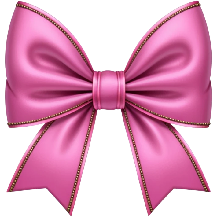 pink gothic bow emoji