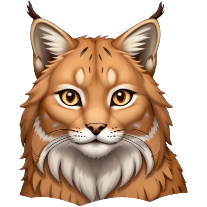 Eurasian Lynx in the snow beautiful aesthetic full image scenery emoji
