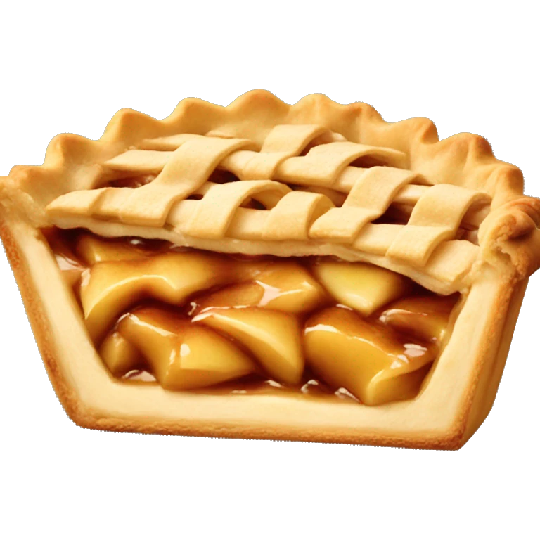 Apple pie emoji