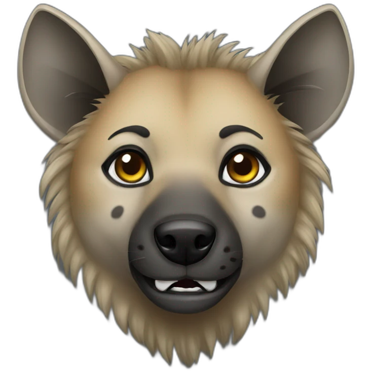 hyena emoji