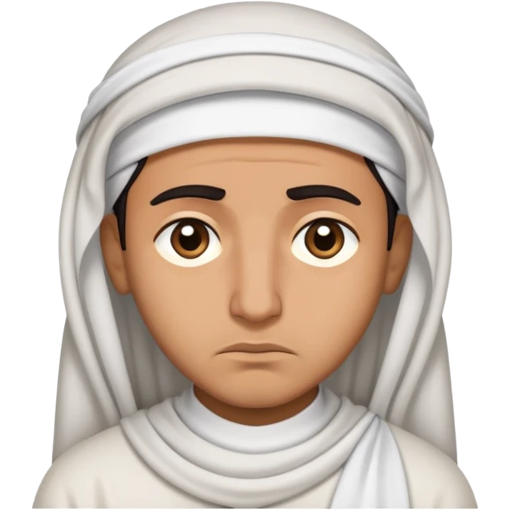 sad arab face emoji