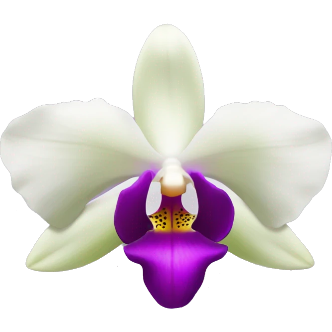 Orchidée emoji