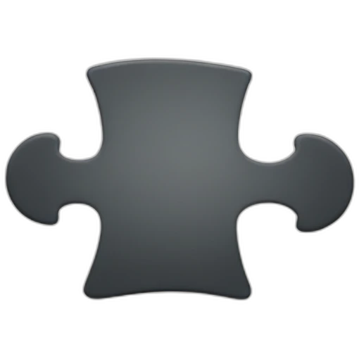 A simple flat emoji of a puzzle piece fitting perfectly into its place, representing alignment with one's abilities and resources. emoji