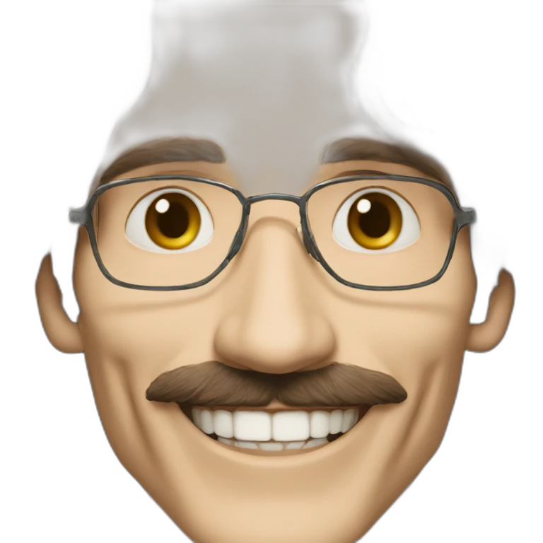 Steve vai sonriendo emoji