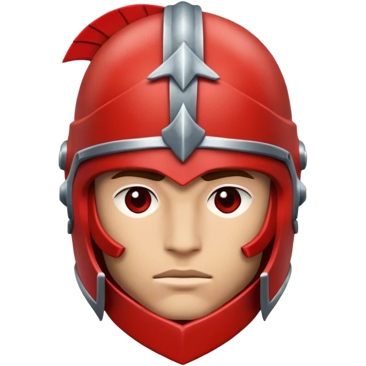  red helmet gladiator emoji