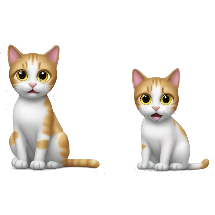 Cats buying a house emoji