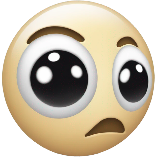 Can u generale me a small fluidy link ball with eyes  emoji