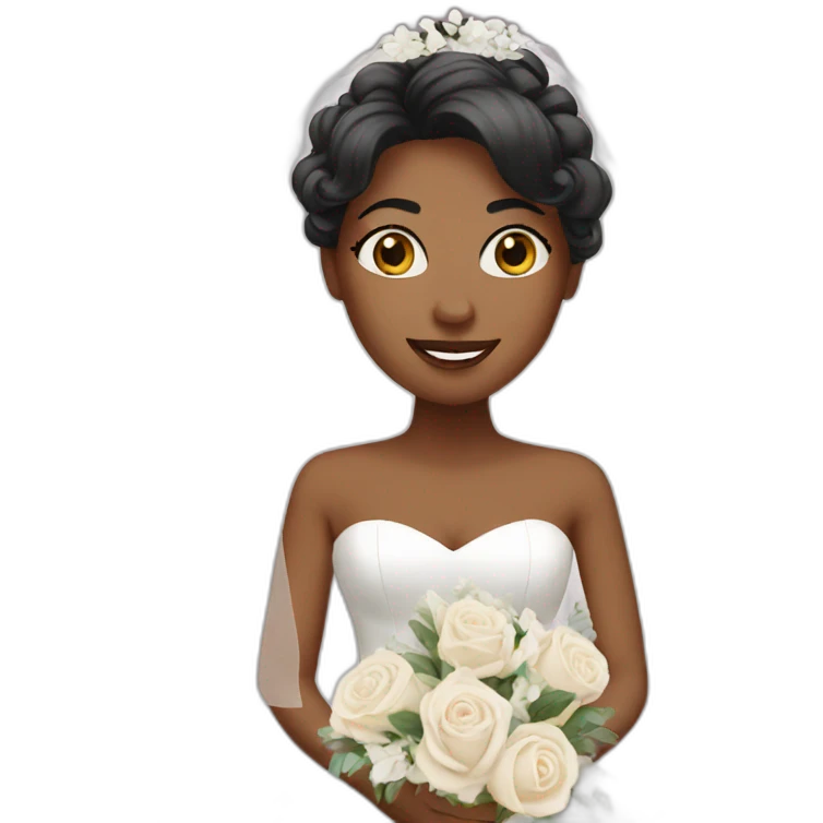 Bride emoji