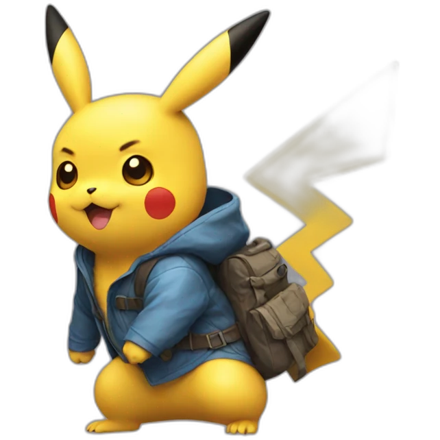 Pikachu emoji