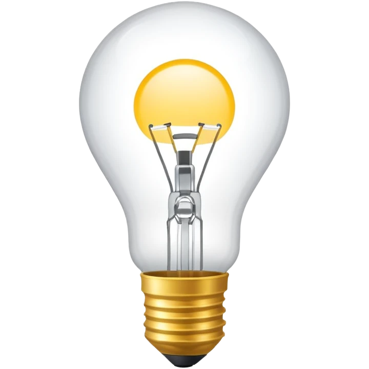  The Light Bulb (Ideation & Discovery) emoji