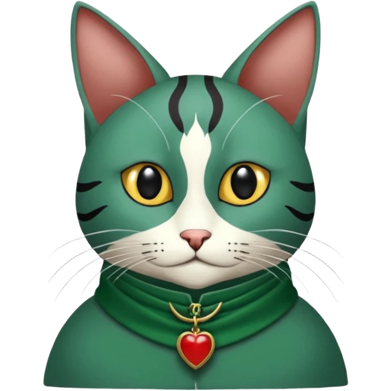Нарисуй эмодзи для канала Юморкишас.Это веселый забавный рыжий кот с зелеными глазами, глаза и него веселые и озорные emoji