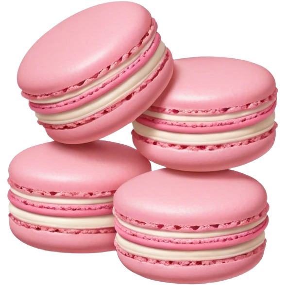 Light pink Macarons emoji