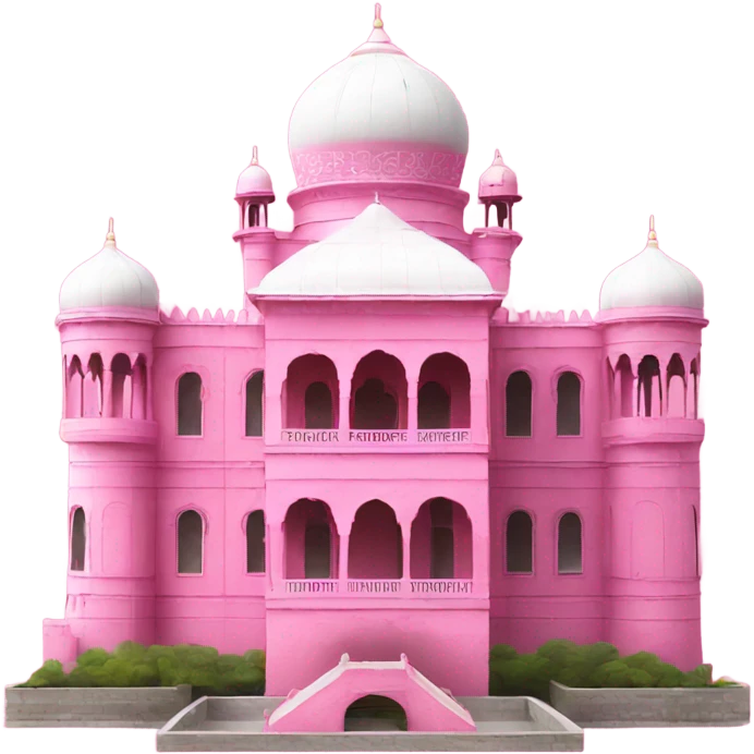 Pink palace Bangladesh emoji