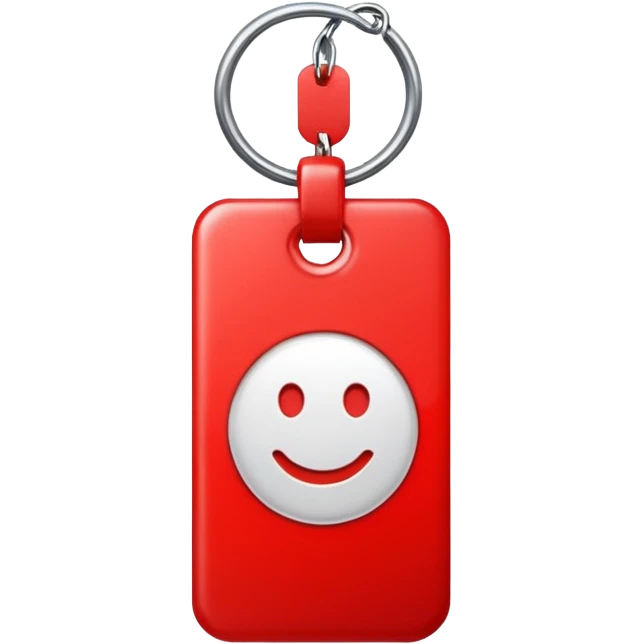 Tag vermelha emoji
