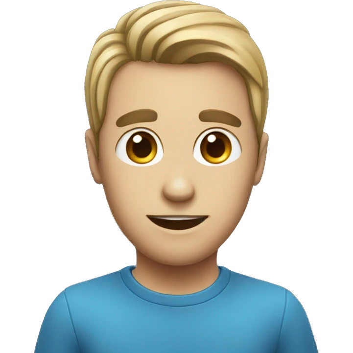 Blue tick  emoji