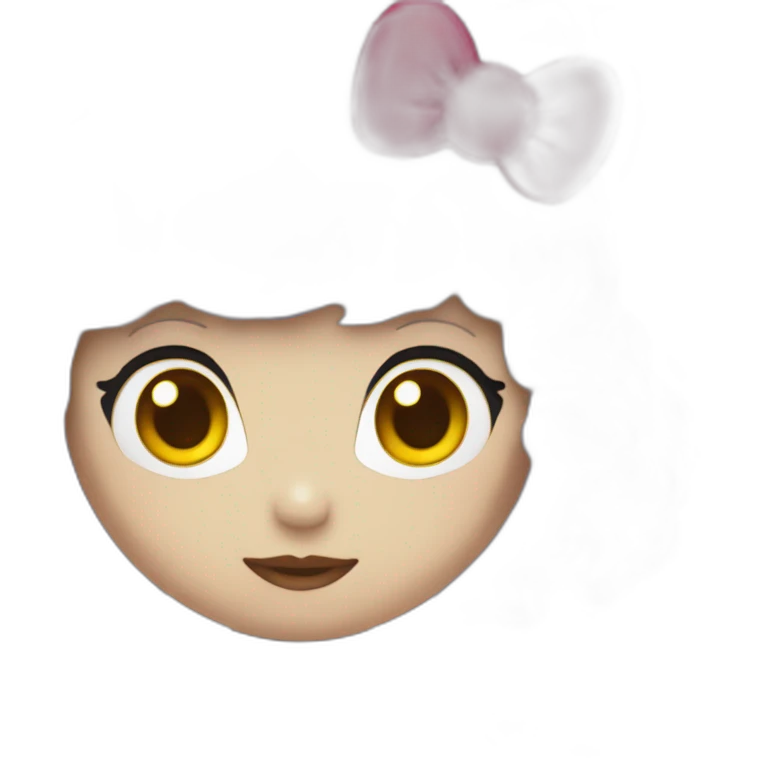 Halloween hello kittyv emoji