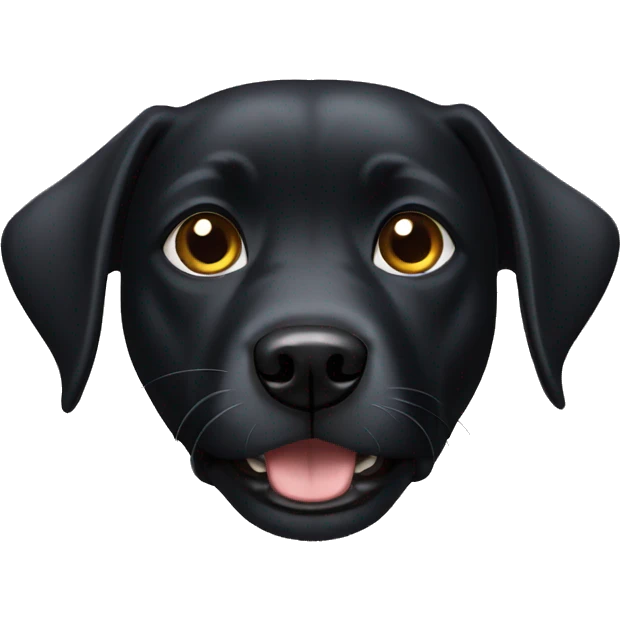 black Dog emoji