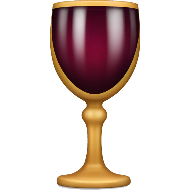 Wine goblet emoji