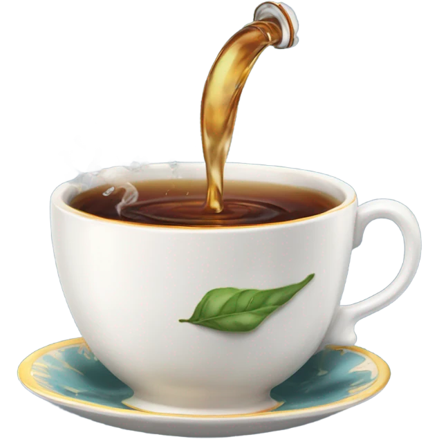 Spilling tea  emoji
