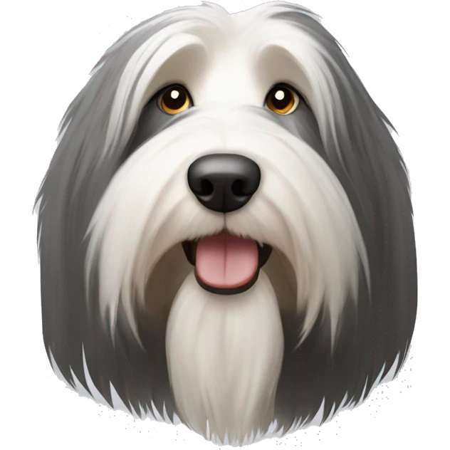 Bearded collie emoji