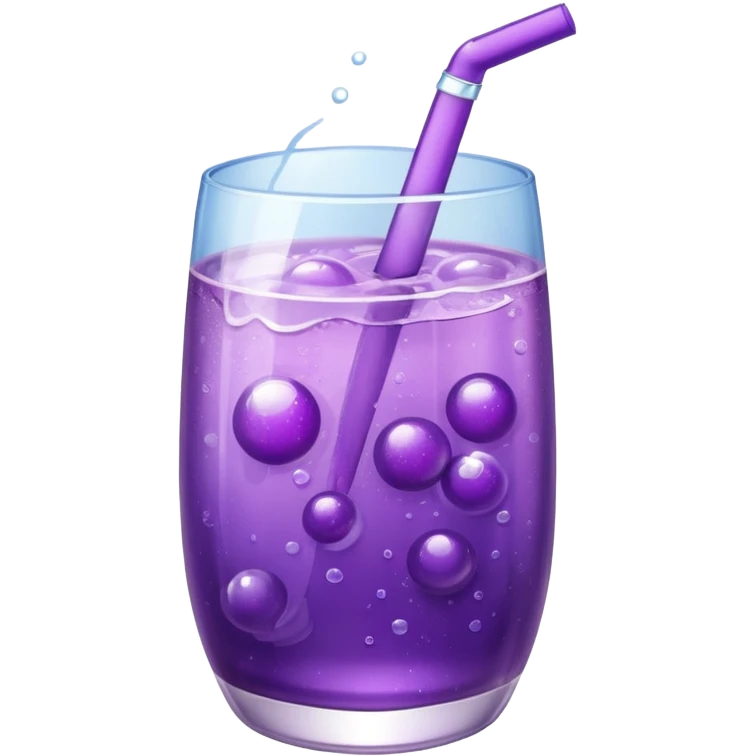 Make a grape soda emoji