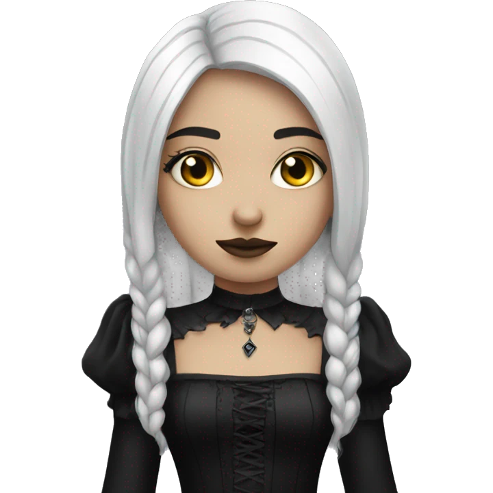 gothic girl emoji