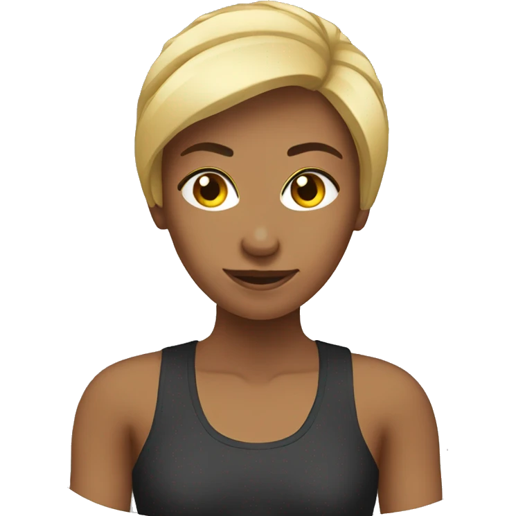 Female personal trainer emoji