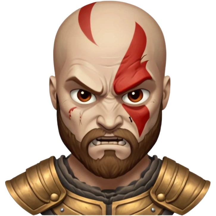 God of War Kratos emoji